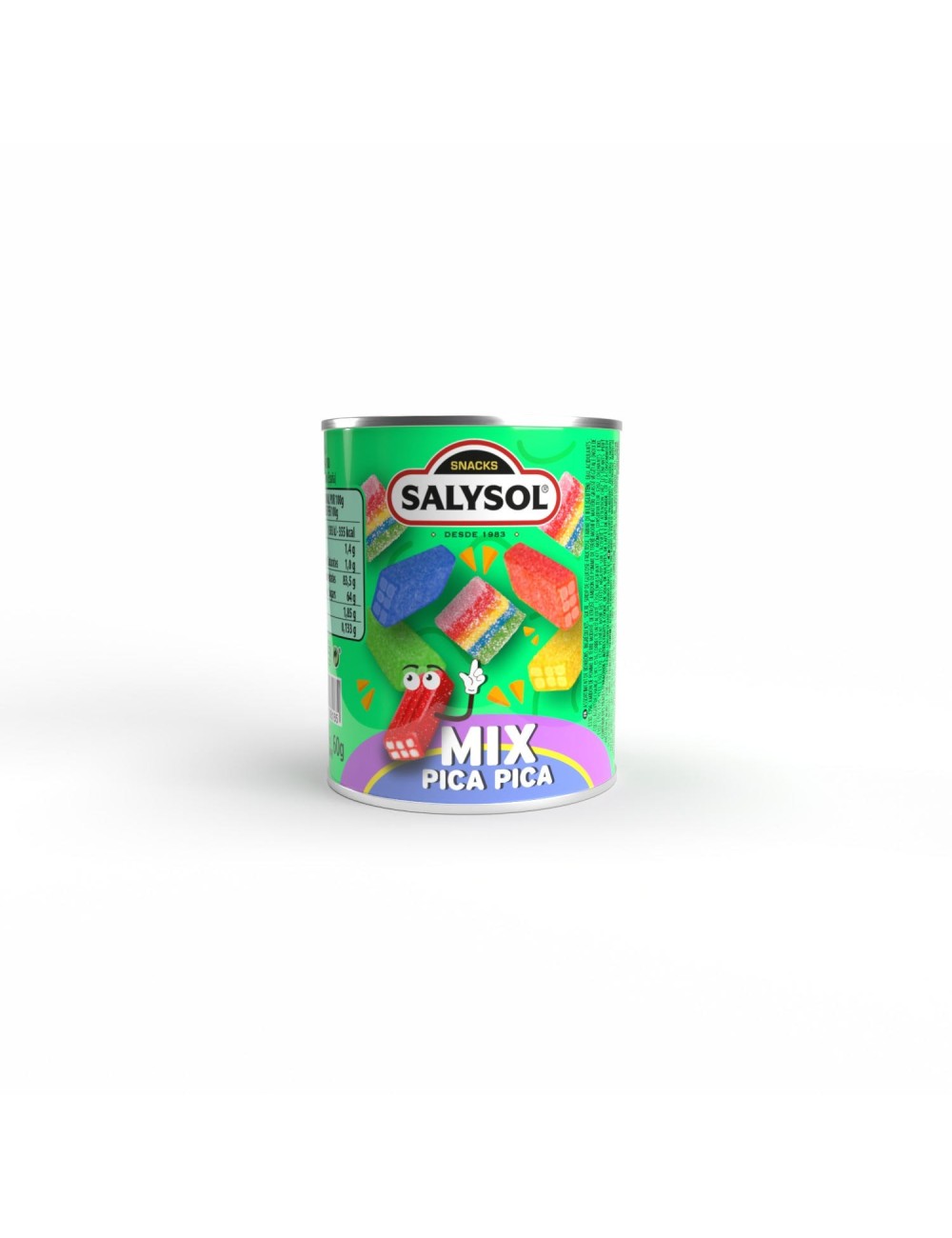 Salysol Mix Pica Pica 96 UDS de 60 GR Etiquetado Multi Lenguaje,Máxima Frescura(Caducidad Siempre mas de Dos Años y Medio)