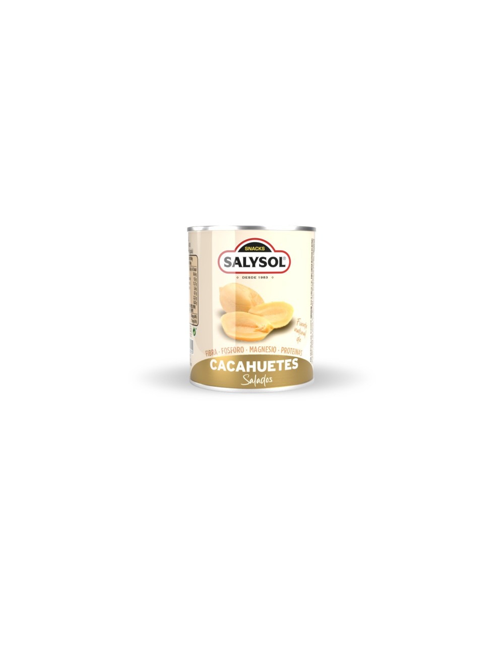 Salysol Cacahuetes Salados 96 UDS de 50 GR Etiquetado Multi Lenguaje,Máxima Frescura,(Caducidad Siempre más de Dos Años y Medio)