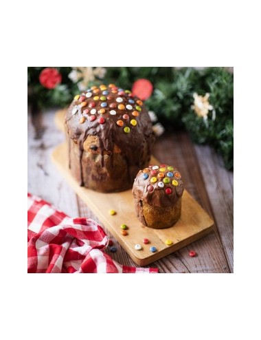 Panettone de Chocolate con Lacasitos 100 GR Caja de 12 UDS