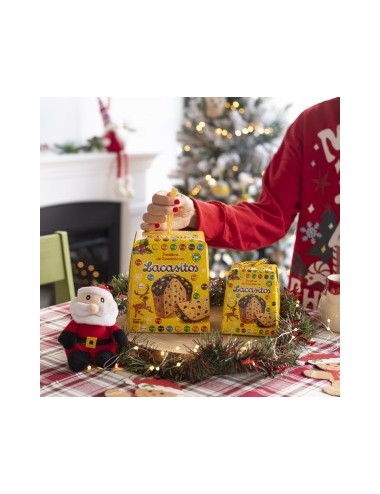 Panettone de Chocolate con Lacasitos 100 GR Caja de 12 UDS