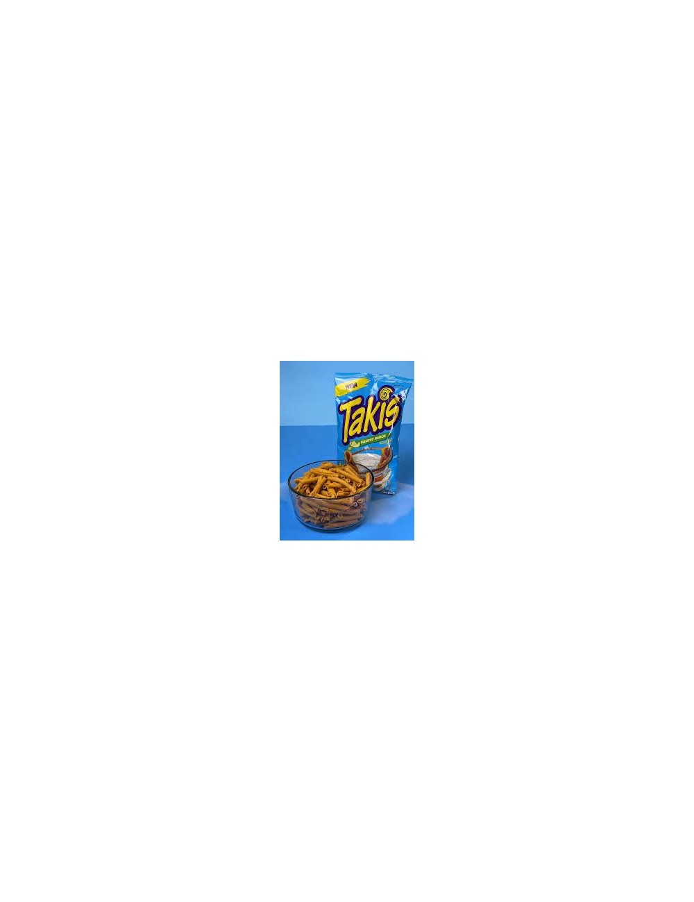 Takis Buckin Ranch Maíz Enrrollado Nivel no Picante 18 UDS de 90 GR (Producto Multilenguaje y sin Tarificar)