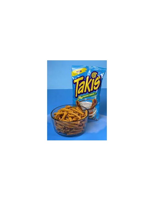 Takis Buckin Ranch Maíz Enrrollado Nivel no Picante 18 UDS de 90 GR (Producto Multilenguaje y sin Tarificar)