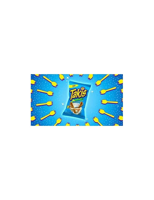 Takis Buckin Ranch Maíz Enrrollado Nivel no Picante 18 UDS de 90 GR (Producto Multilenguaje y sin Tarificar)