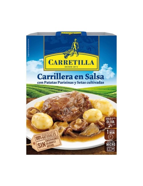 Carretilla  Carrillera en Salsa 10 UDS de 300 GR ( Producto Nuevo )