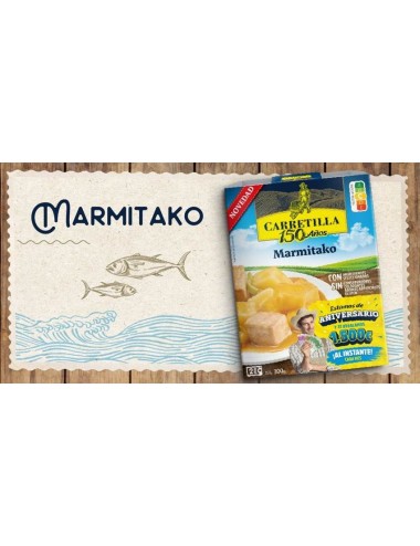 Carretilla Marmitako 10 UDS de 300 GR