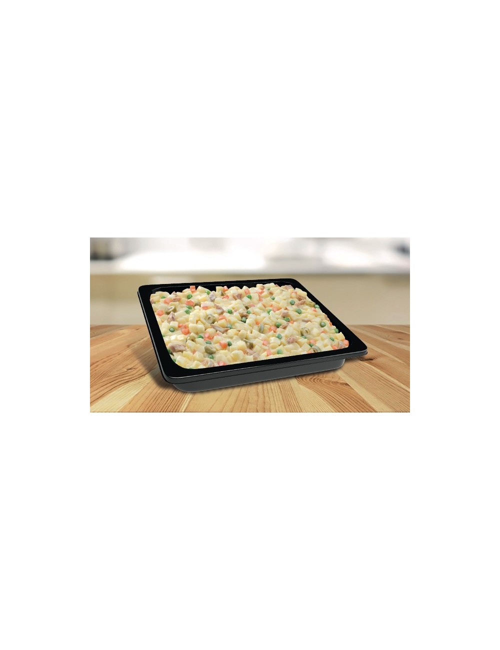 Carretilla  Ensaladilla Rusa Bandejas Gastronorm 1 Caja de 2 Bandejas de 2.000 g (Sin Gluten)