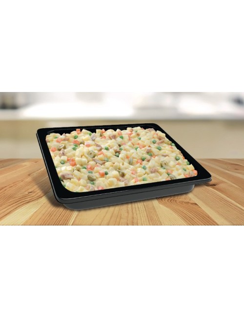 Carretilla  Ensaladilla Rusa Bandejas Gastronorm 1 Caja de 2 Bandejas de 2.000 g (Sin Gluten)