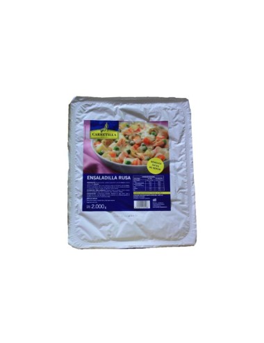 Carretilla  Ensaladilla Rusa Bandejas Gastronorm 1 Caja de 2 Bandejas de 2.000 g (Sin Gluten)