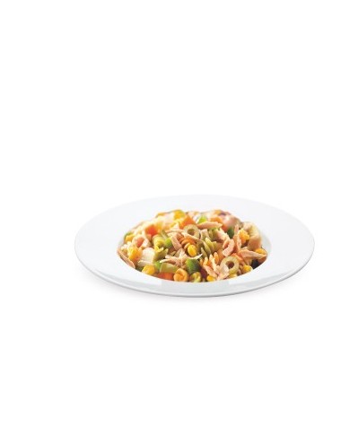 Carretilla Ensalada de Pasta con Atún Bandejas Gastronorm 1 Caja de 2 Bandejas de 1800 g