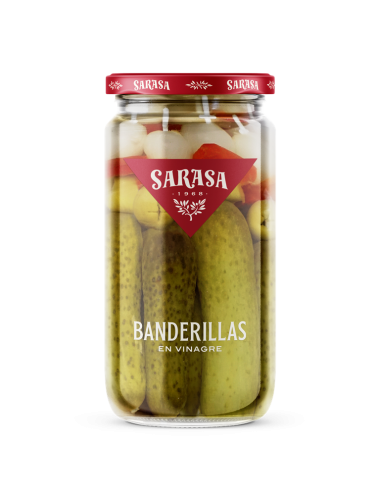 Sarasa Banderilla Dulce Entera Bandeja de 12 Unidades (Peso Bruto 0,52 Kg Peso Escurrido 0,15 Kg