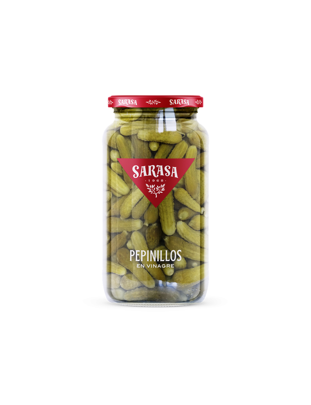 Sarasa Pepinillo 150/300 Vinagre 1/2 Galon Bandeja de 6 Unidades Peso Bruto 2.700 Gr,Peso Escurrido 1.000 Gr