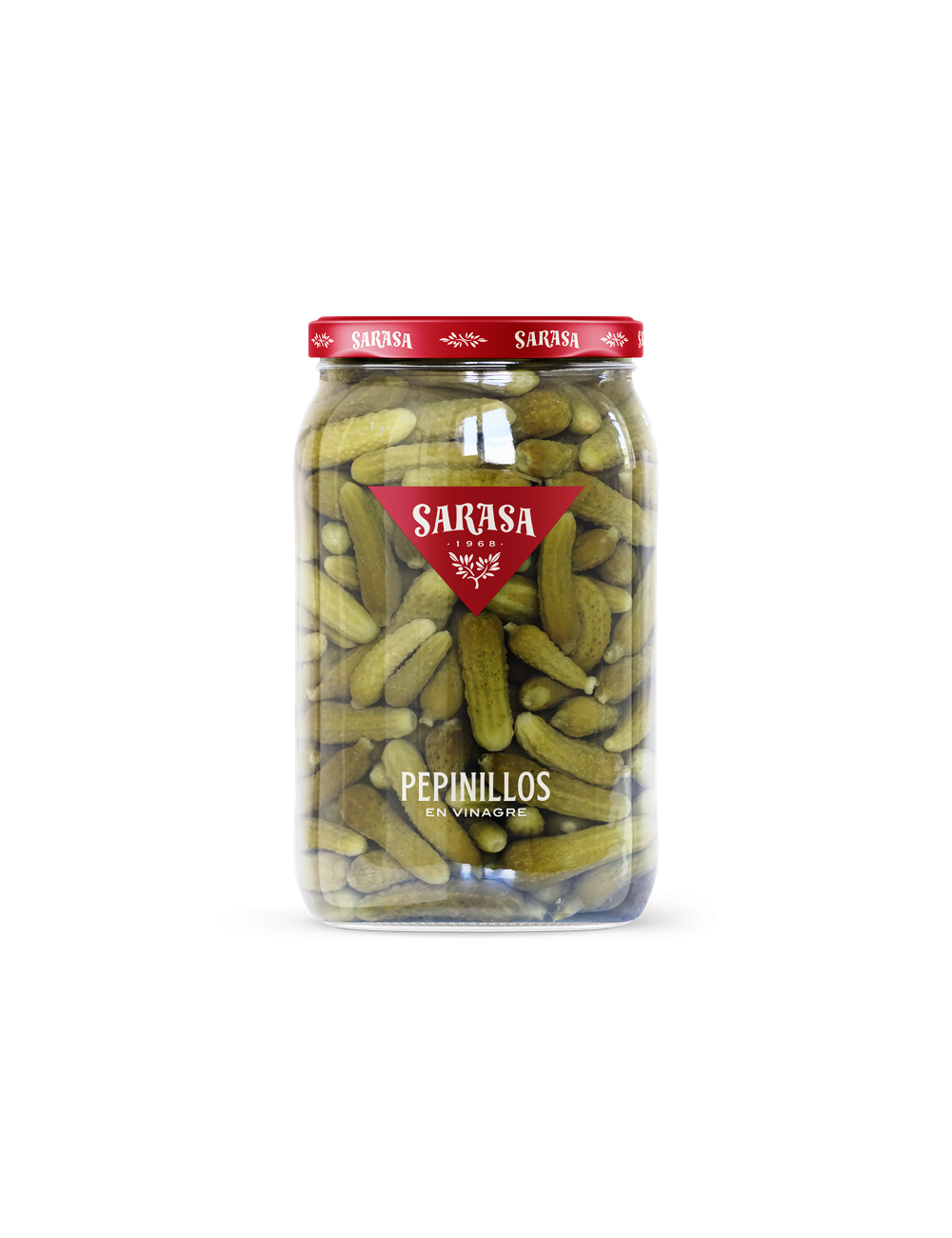 Sarasa Pepinillo 150/300 Vinagre 1/4 Galon Bandeja de 6 Unidades Peso Bruto 1.320 Gr,Peso Escurrido 450 Gr
