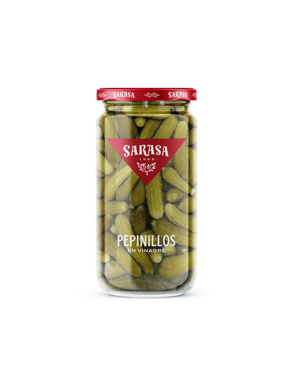 Sarasa Pepinillo Vinagre 150/300 Bandeja de 12 Unidades Peso Bruto 510 Gr,Peso Escurrido 180 Gr