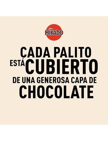 MIKADO CHOCOLATE CON LECHE 39G 24UNDS