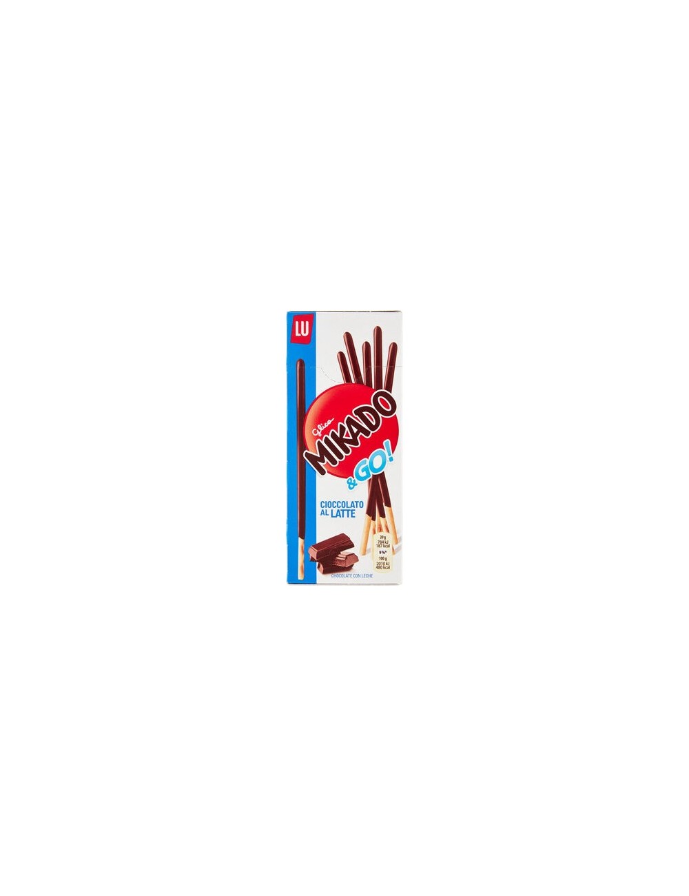 MIKADO CHOCOLATE CON LECHE 39G 24UNDS