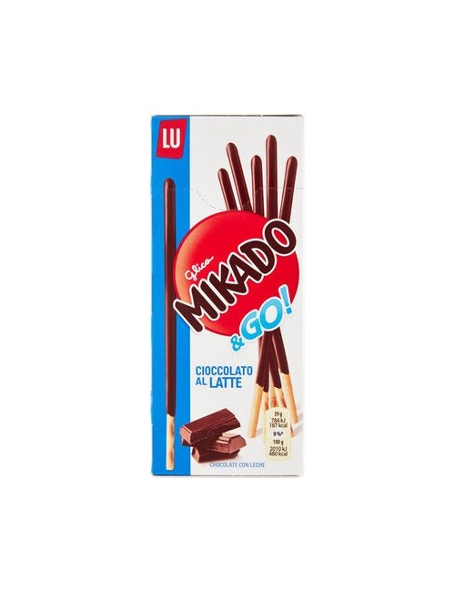 MIKADO CHOCOLATE CON LECHE 39G 24UNDS