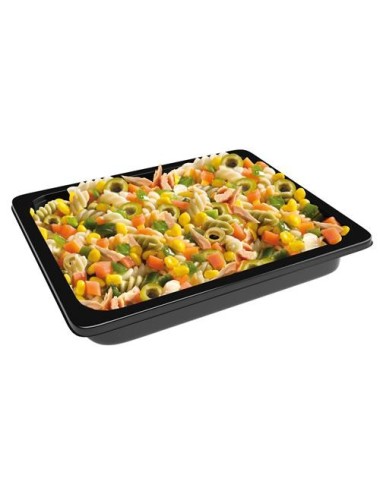 Carretilla Ensalada de Pasta con Atún Bandejas Gastronorm 1 Caja de 2 Bandejas de 1800 g