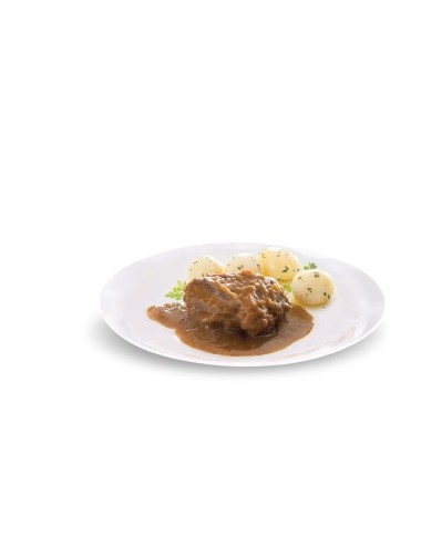 Carretilla Carrilleras en Salsa Bandejas Gastronorm 1 Caja de 2 Bandejas de 1900 g