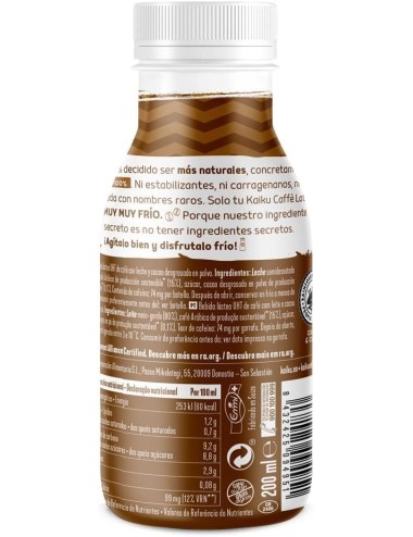 Kaiku Caffe Latte Cappuccino 200 ML Caja de 6 UDS