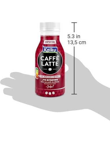 Kaiku Caffe Latte  Expresso 200 ML  Caja de 6 UDS