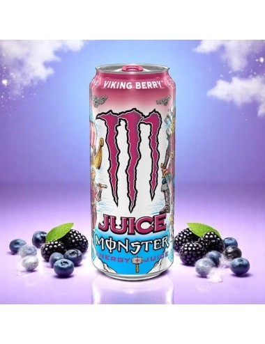 Monster Juiced Viking Berry 24 UDS de 500 ML