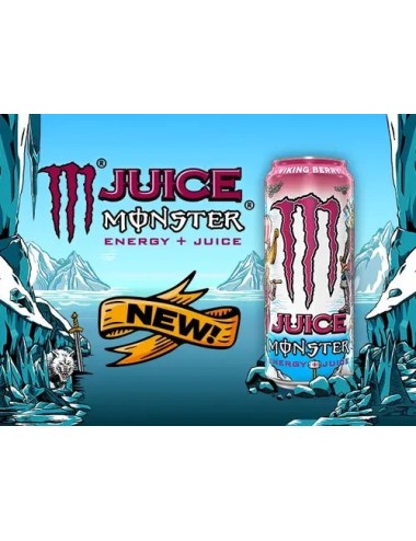 Monster Juiced Viking Berry 24 UDS de 500 ML