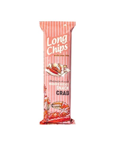Long Chips Sabor Cangrejo 20 Uds de 75 Gr (Etiquetado Multi Lenguaje)