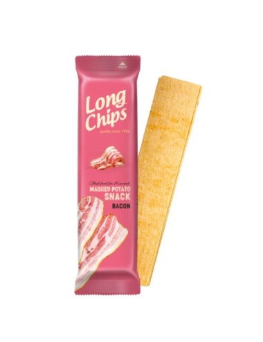 Long Chips Sabor Bacon 20 Uds de 75 Gr (Etiquetado Multi Lenguaje)