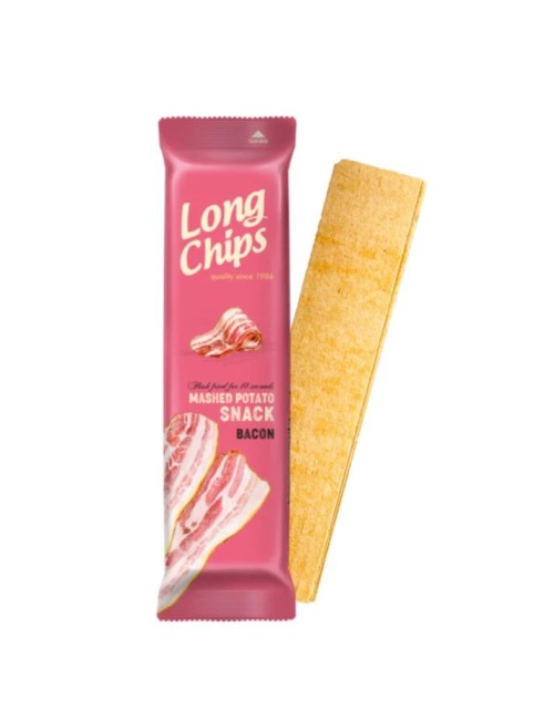 Long Chips Sabor Bacon 20 Uds de 75 Gr (Etiquetado Multi Lenguaje)