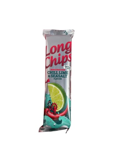 Long Chips Sabor Chili Lima y Sal 20 Uds de 75 Gr (Etiquetado Multilenguaje)