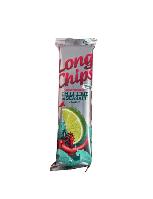 Long Chips Sabor Chili Lima y Sal 20 Uds de 75 Gr (Etiquetado Multilenguaje)