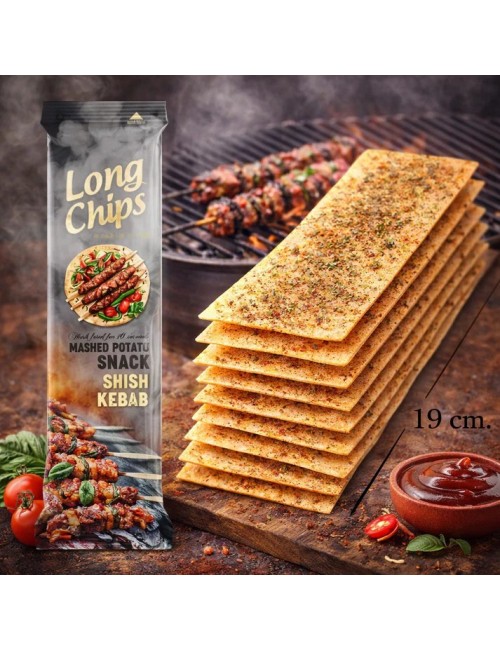 Long Chips Sabor Kebab 20 Uds de 75 Gr (Etiquetado Multi Lenguaje)