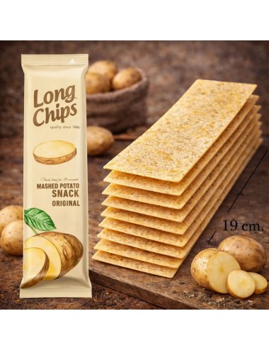 Long Chips Sabor Original 20 Uds de 75 Gr (Etiquetado Multi Lenguaje)