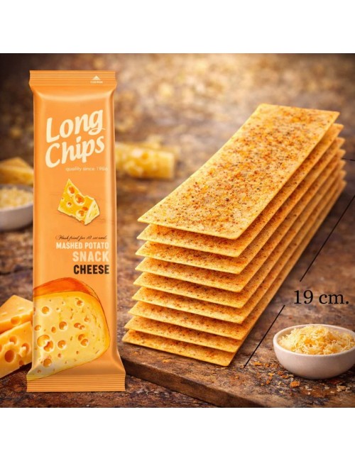 Long Chips Sabor Queso 20 Uds de 75 Gr (Etiquetado Multi Lenguaje)