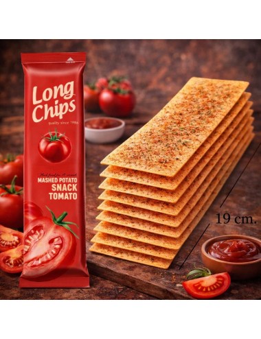 Long Chips Tomate Kechup 20 Uds de 75 Gr (Etiquetado Multi Lenguaje)