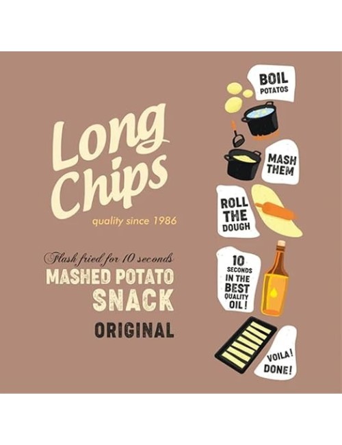 Long Chips Sabor Original 20 Uds de 75 Gr (Etiquetado Multi Lenguaje)