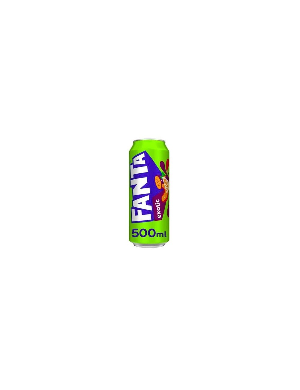 Fanta Exotic 24 Uds de 500 Ml Bajo en Calorias,4% de Zumo