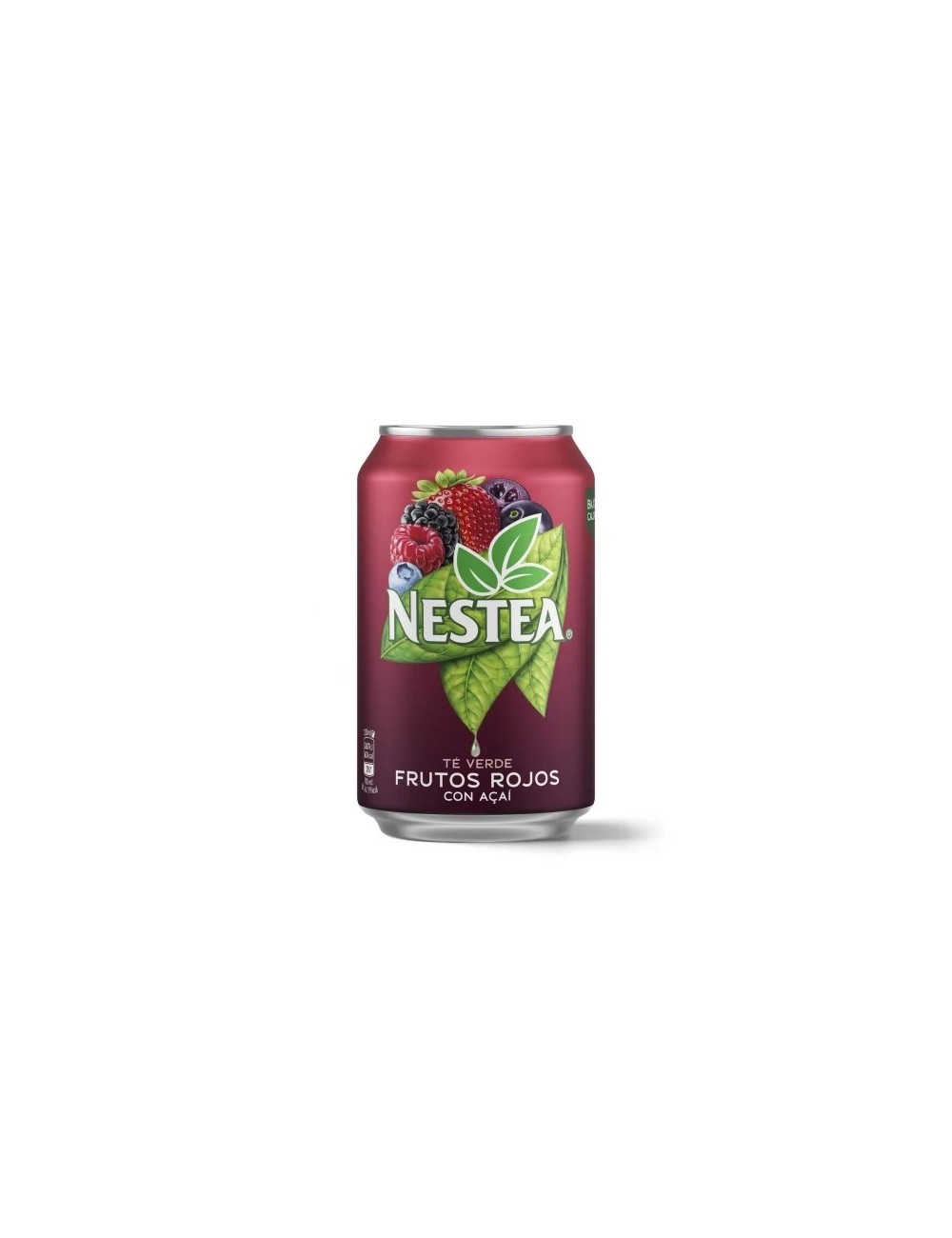 Nestea té Verde Frutos Rojos con Acaí 24 Uds de 33 Cl