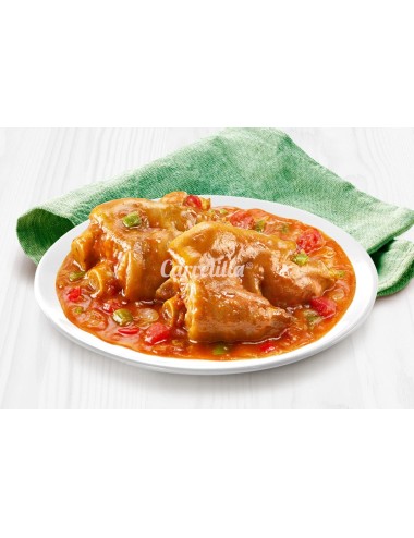 Carretilla Manitas en Salsa 8 Uds de 350 Gr (Sin Gluten) 100% Ingredientes Naturales Sin Conservantes ni Colorantes
