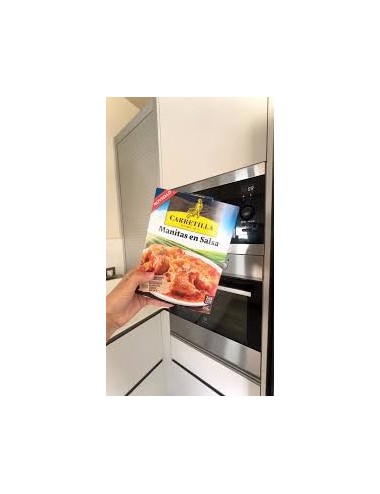 Carretilla Manitas en Salsa 8 Uds de 350 Gr (Sin Gluten) 100% Ingredientes Naturales Sin Conservantes ni Colorantes