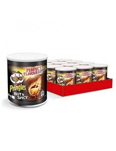 Pringles Hot & Spicy 12 Uds de 40 Gr