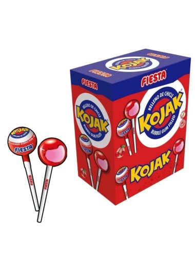 Fiesta Kojak, Lote Fiesta (Cereza,Pintalenguas,Lolipop,Templatión de Regalo Kojak Fresh Editión
