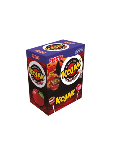 Fiesta Kojak, Lote Fiesta (Cereza,Pintalenguas,Lolipop,Templatión de Regalo Kojak Fresh Editión