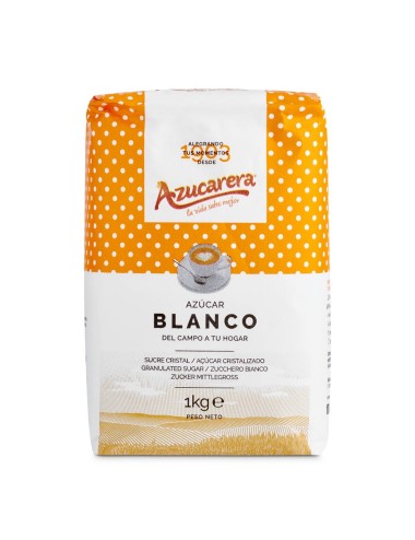 Azúcar-Blanco -Bolsa de Papel 6 UDS de 1 KG