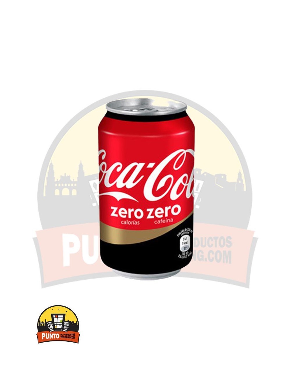 Coca Cola Zero Zero 330ML 24UNDS