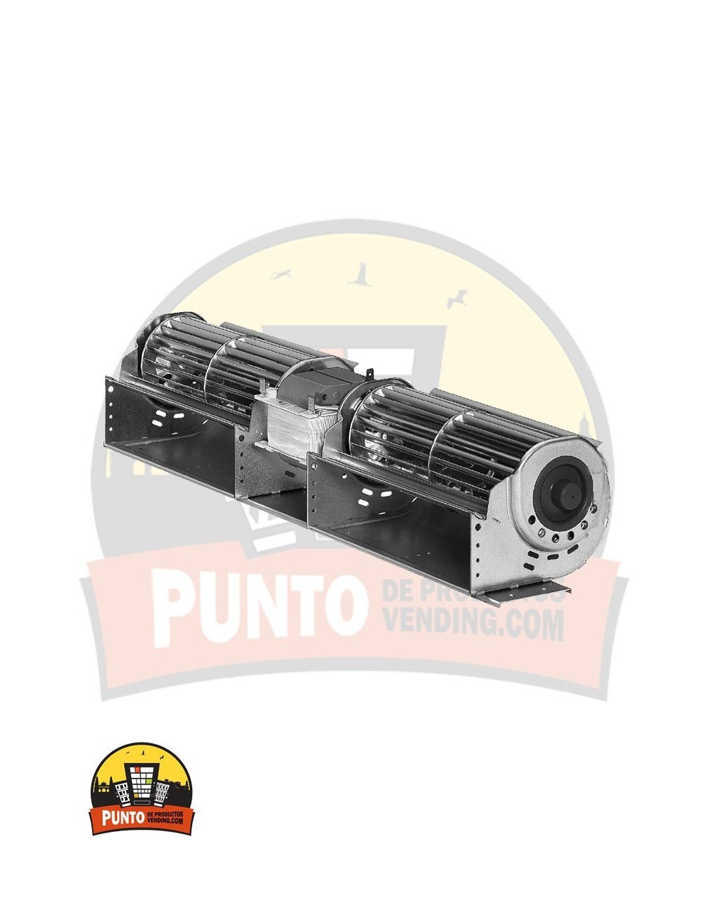 Ventilador Tangencial 240+240mm 230V 45W