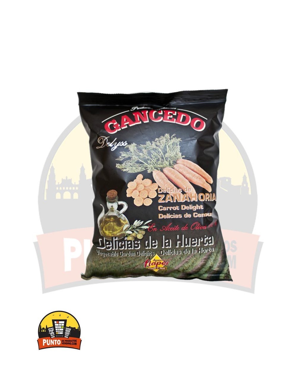 Delicias de zanahoria 70G 10UNDS