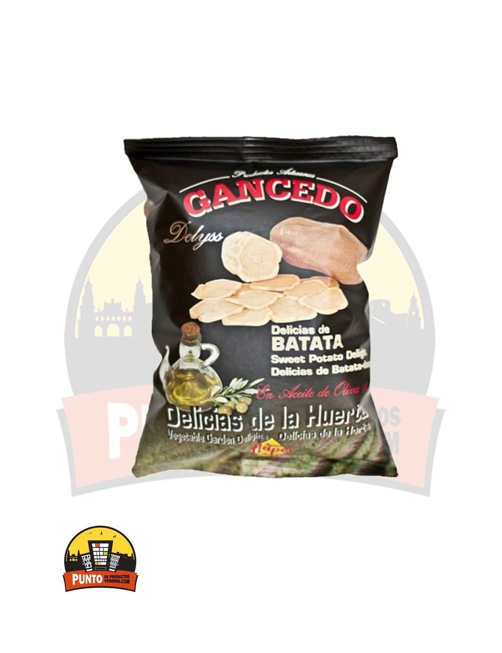 Delicias de batata 70G 10UNDS