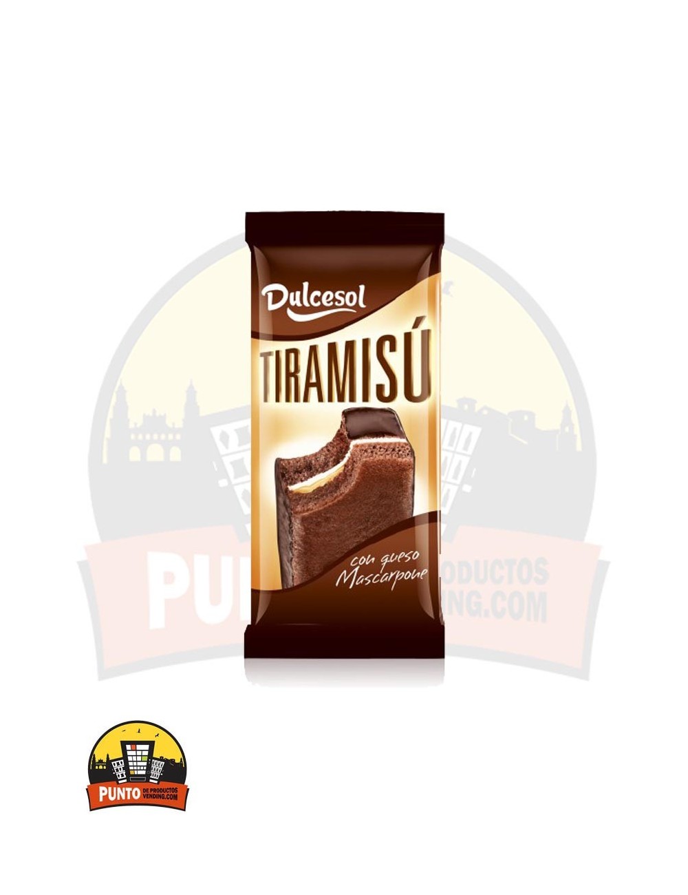 Tiramisú DULCESOL 74GR 36UNDS