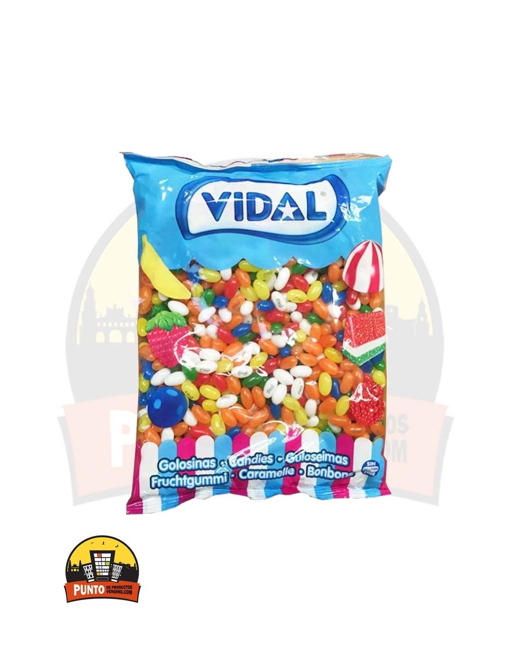 GLAS FRUIT VIDAL 100G 14UNDS